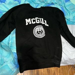 Women’s McGill Crew Neck Black